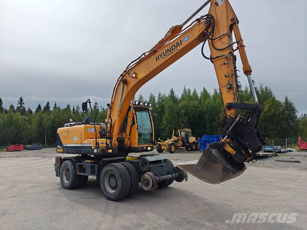 Hyundai R170-W9  휠 굴삭기