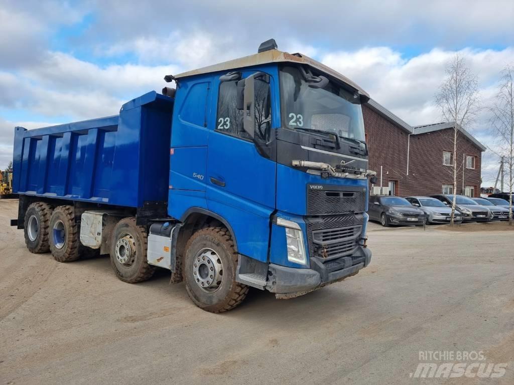 Volvo FH 540 스킵 로더 트럭