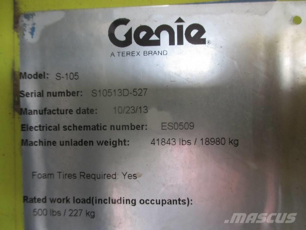 Genie S 105 견인식 전동이동 리프트