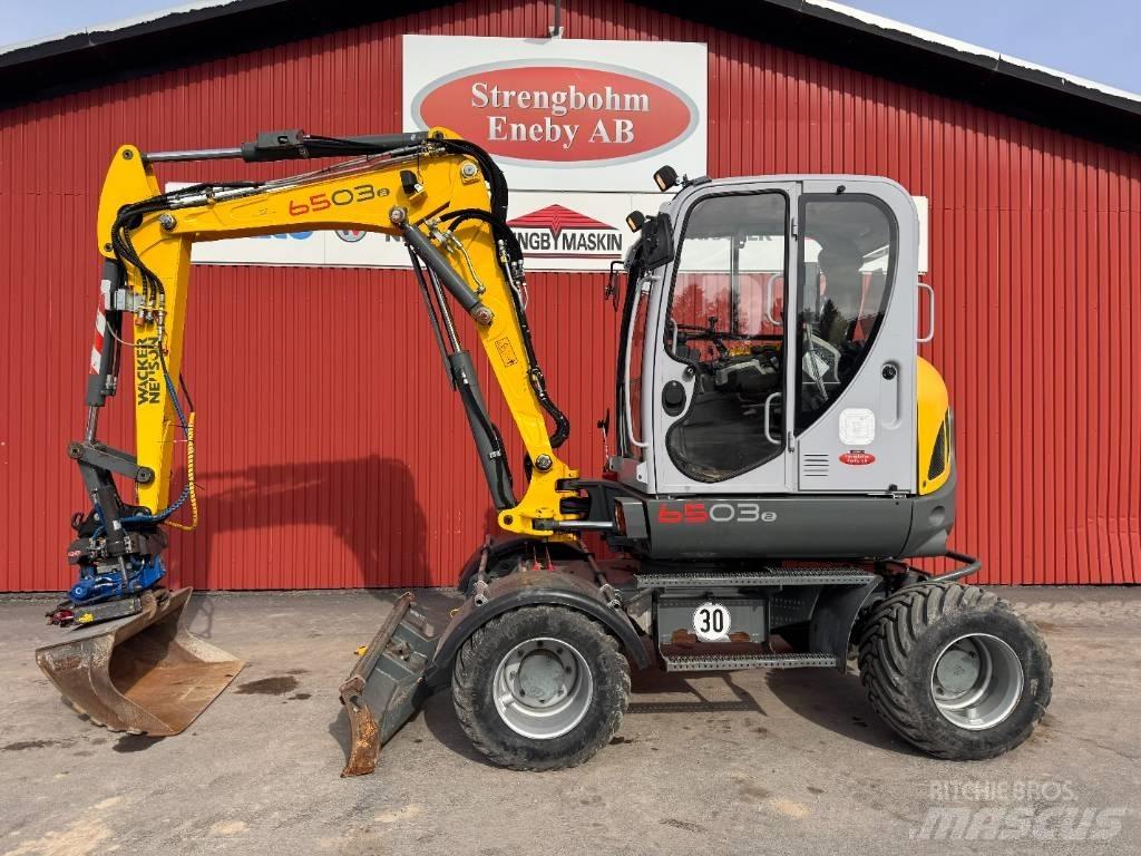 Wacker Neuson 6503  휠 굴삭기