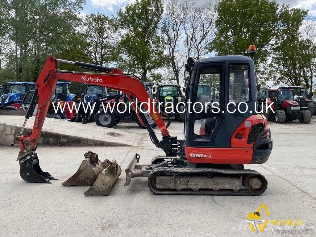 Kubota KX 101-3 A 소형 굴삭기 7톤 미만