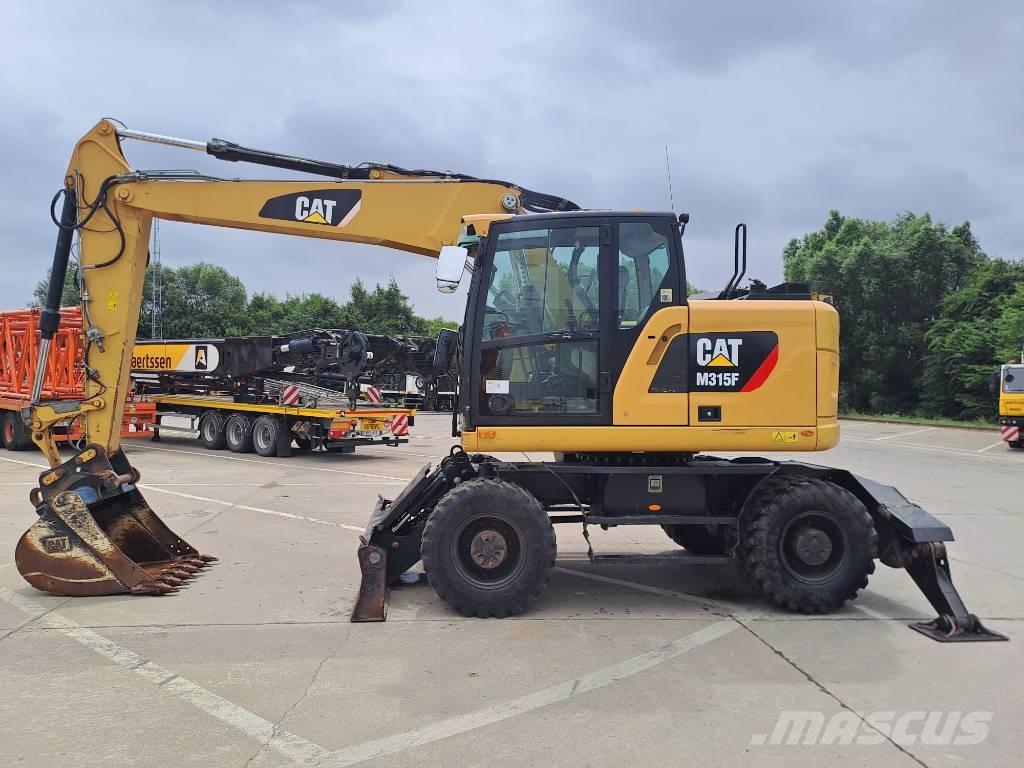 CAT M315F  휠 굴삭기