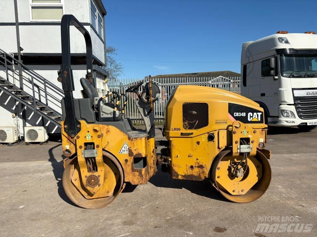 CAT CB 34 B 트윈 드럼 롤러