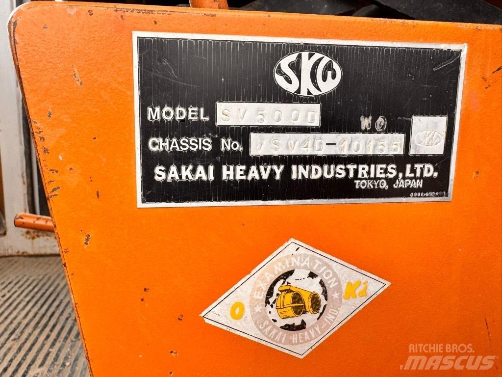 Sakai SV 500 D 토양 다짐기