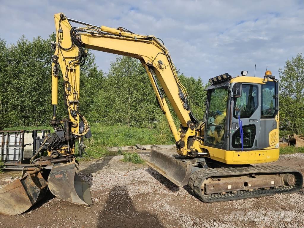 Komatsu PC 88 MR-8 중형굴삭기 7톤-28톤