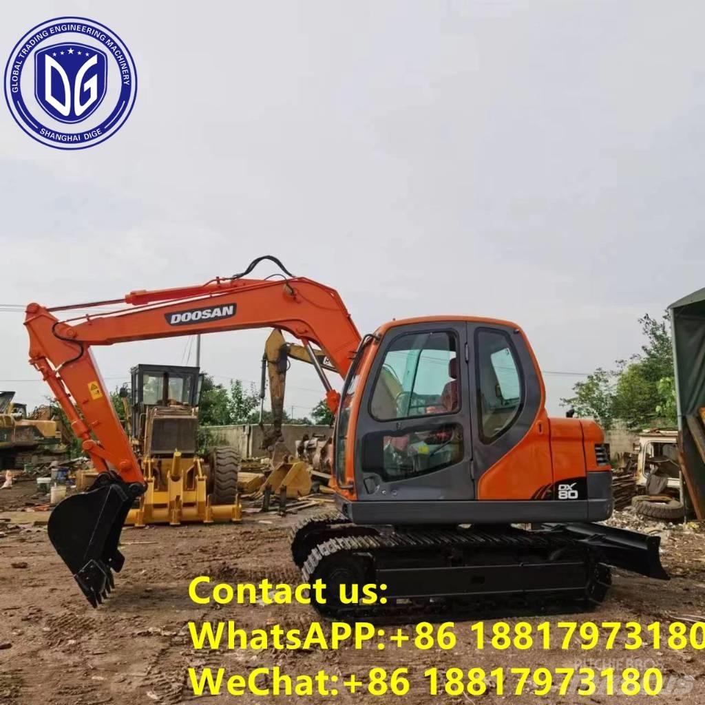 Doosan DX 80 대형 굴삭기 29톤 이상