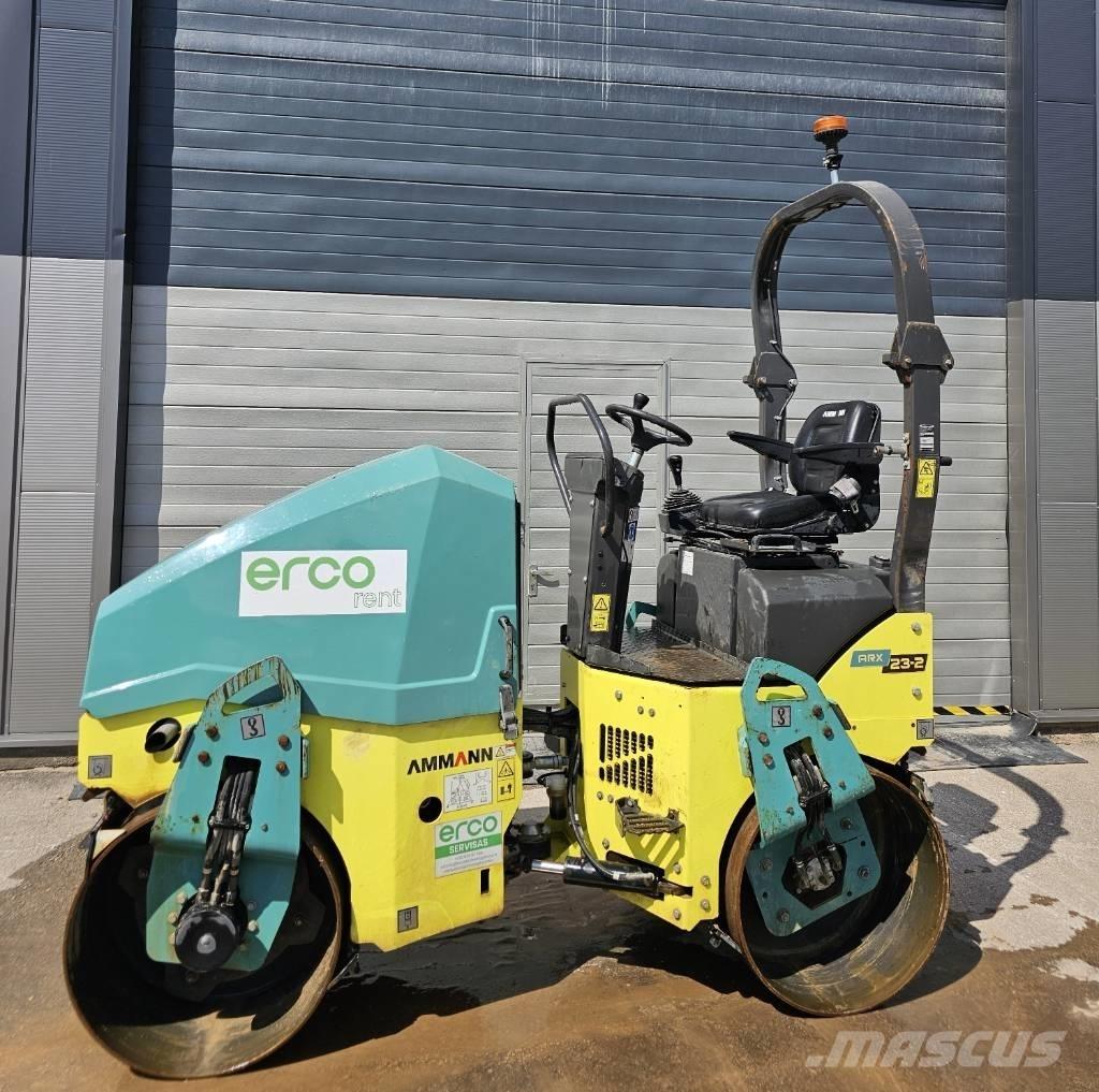 Ammann ARX 23-2 트윈 드럼 롤러