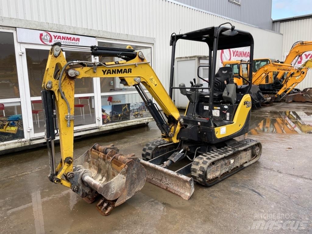 Yanmar SV22 (00834) 소형 굴삭기 7톤 미만