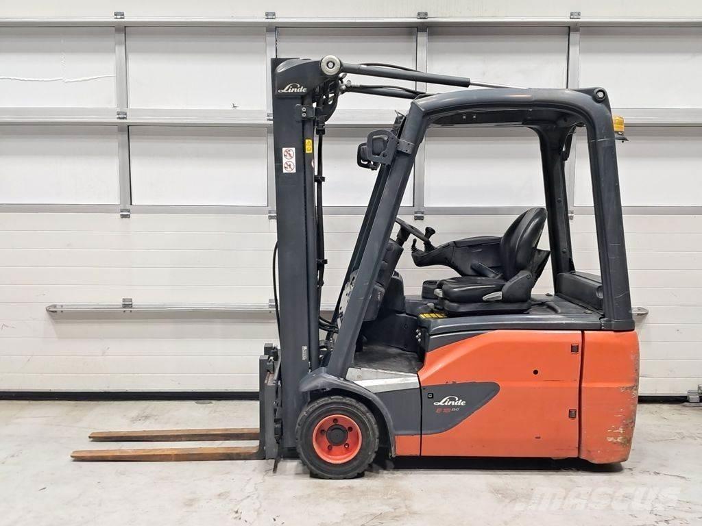 Linde E18-02 전동 지게차