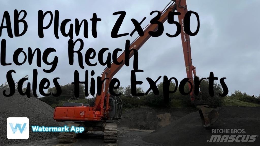 Hitachi ZX 350 LL 대형 굴삭기 29톤 이상