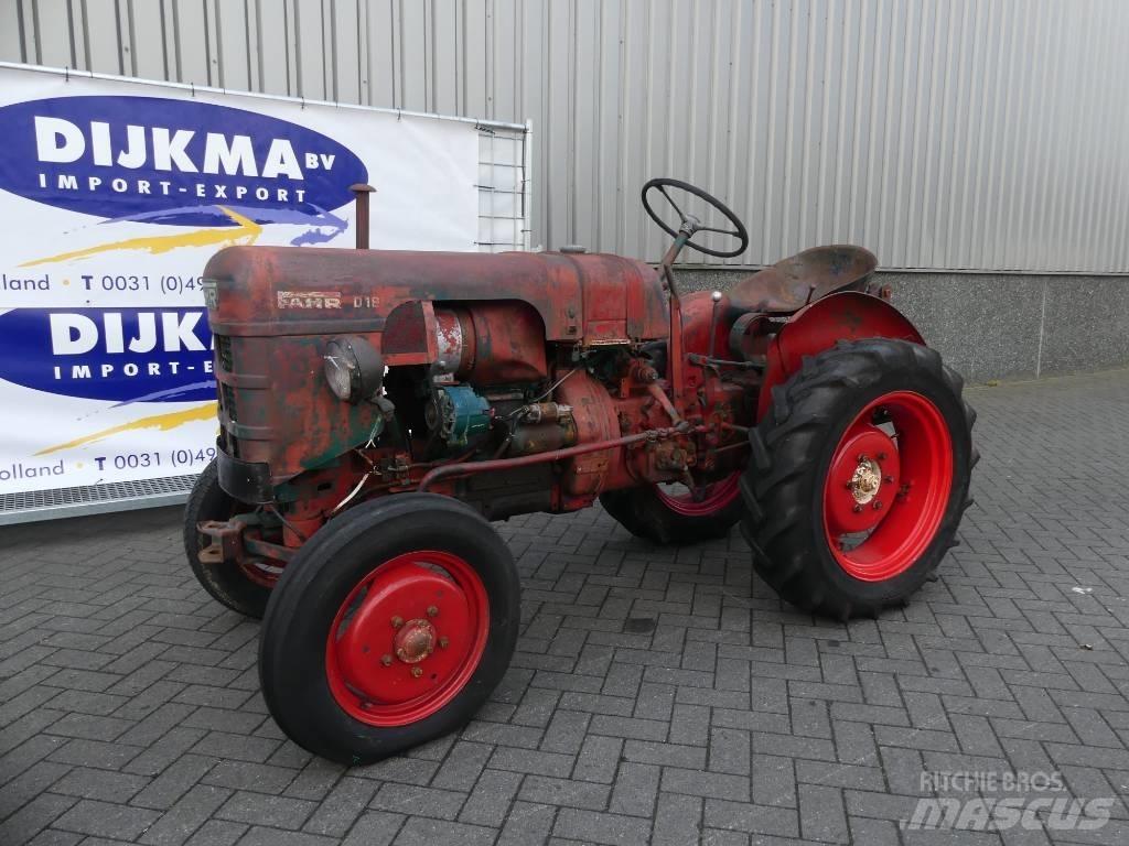 Fahr D181 트랙터