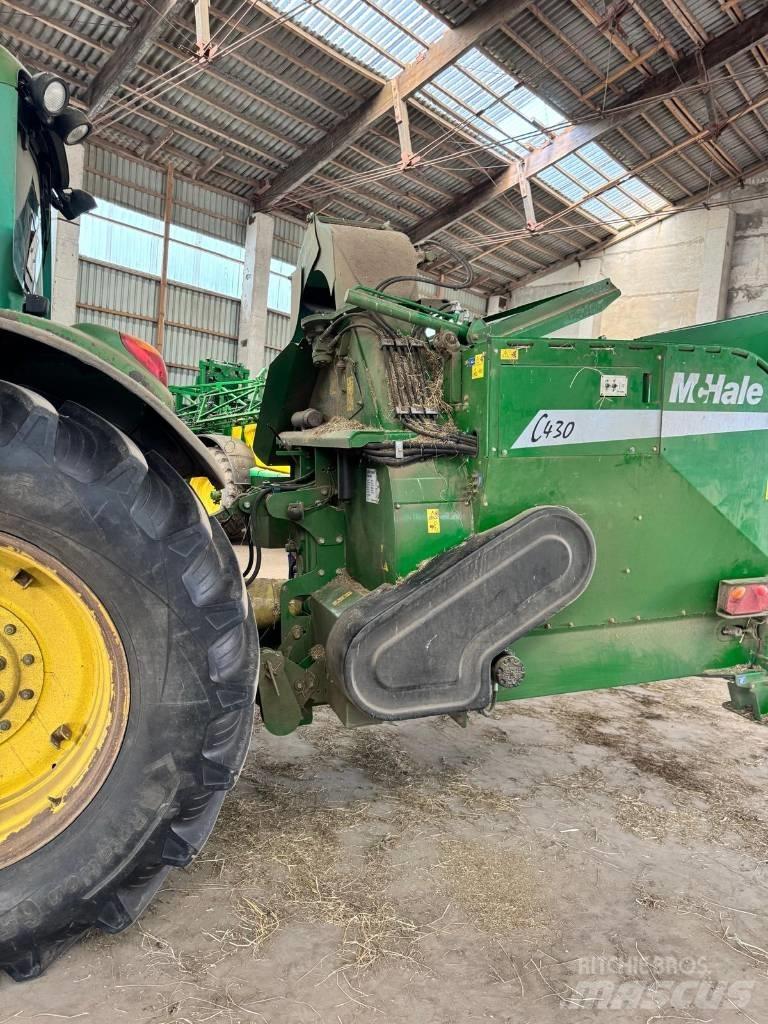 McHale C 430 베일 분쇄기, 절단기 및 언롤러