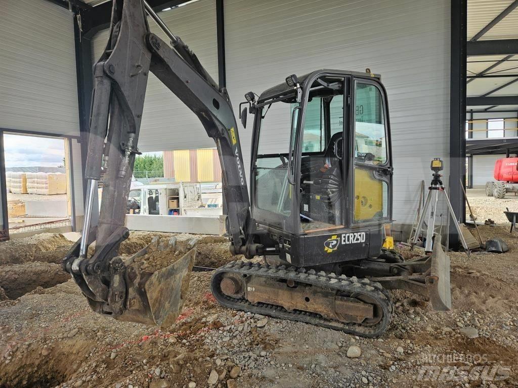 Volvo ECR 25 D 소형 굴삭기 7톤 미만