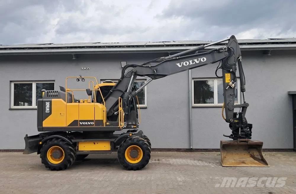 Volvo EW 160 E  휠 굴삭기
