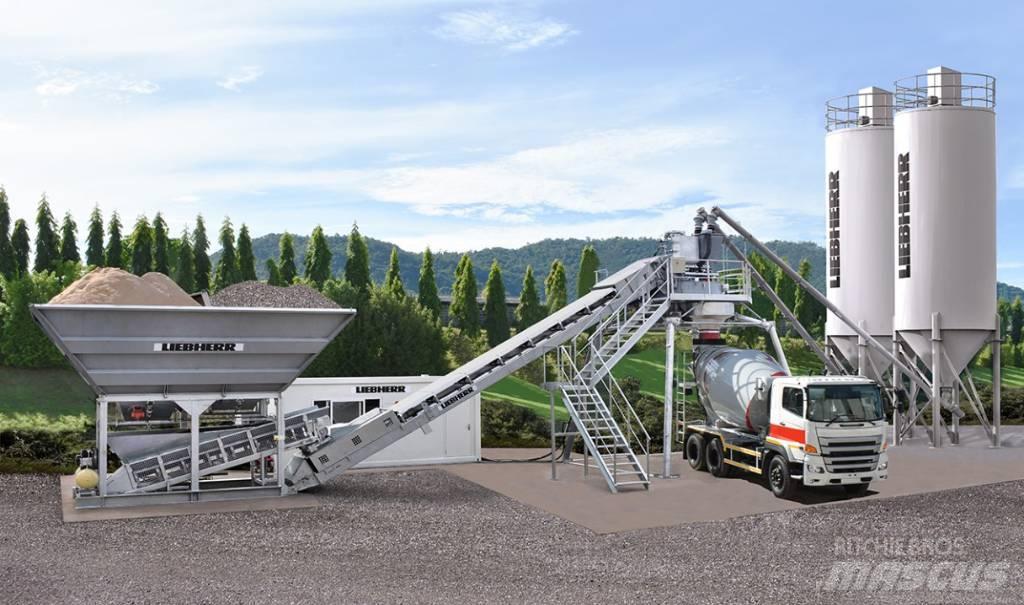 Liebherr LCM-1.0 콘크리트 배칭 플랜트