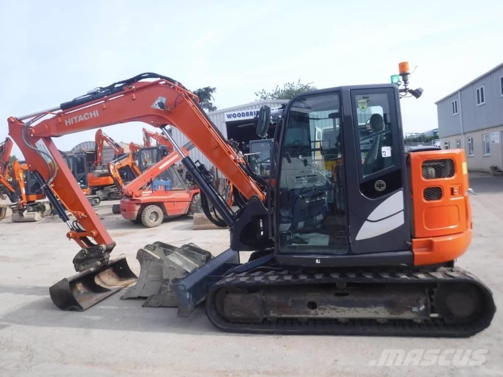 Hitachi ZX 85 US B-6 중형굴삭기 7톤-28톤