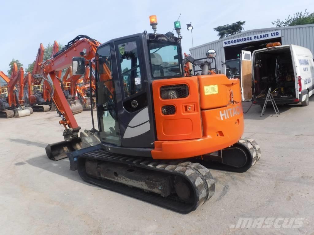 Hitachi ZX 85 US B-6 중형굴삭기 7톤-28톤