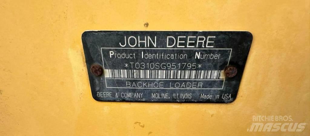 JOHN DEERE 310 G 백호로더