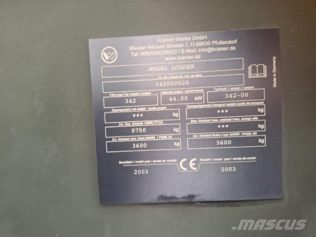 Kramer 380  휠로우더