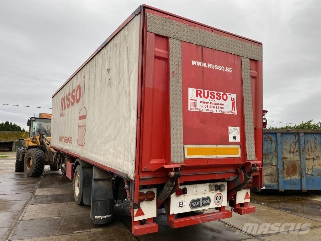 Van Hool W4757145090 박스 바디 세미 트레일러