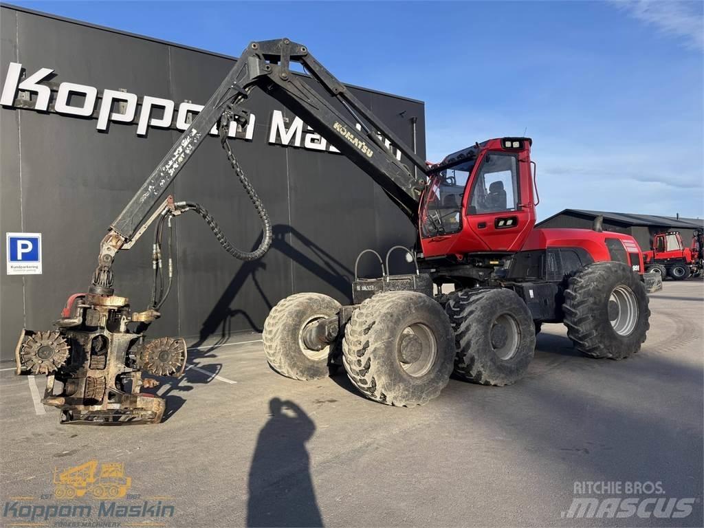 Komatsu 951 원목 하베스터