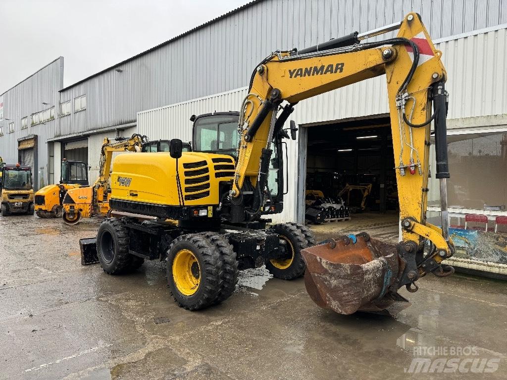 Yanmar B95W (40408)  휠 굴삭기