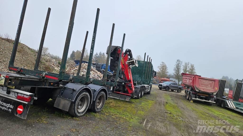 MAN TGX 26.580 목재 트럭