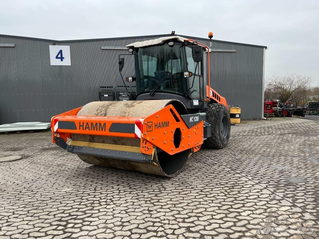 Hamm HC 120i 싱글 드럼 롤러