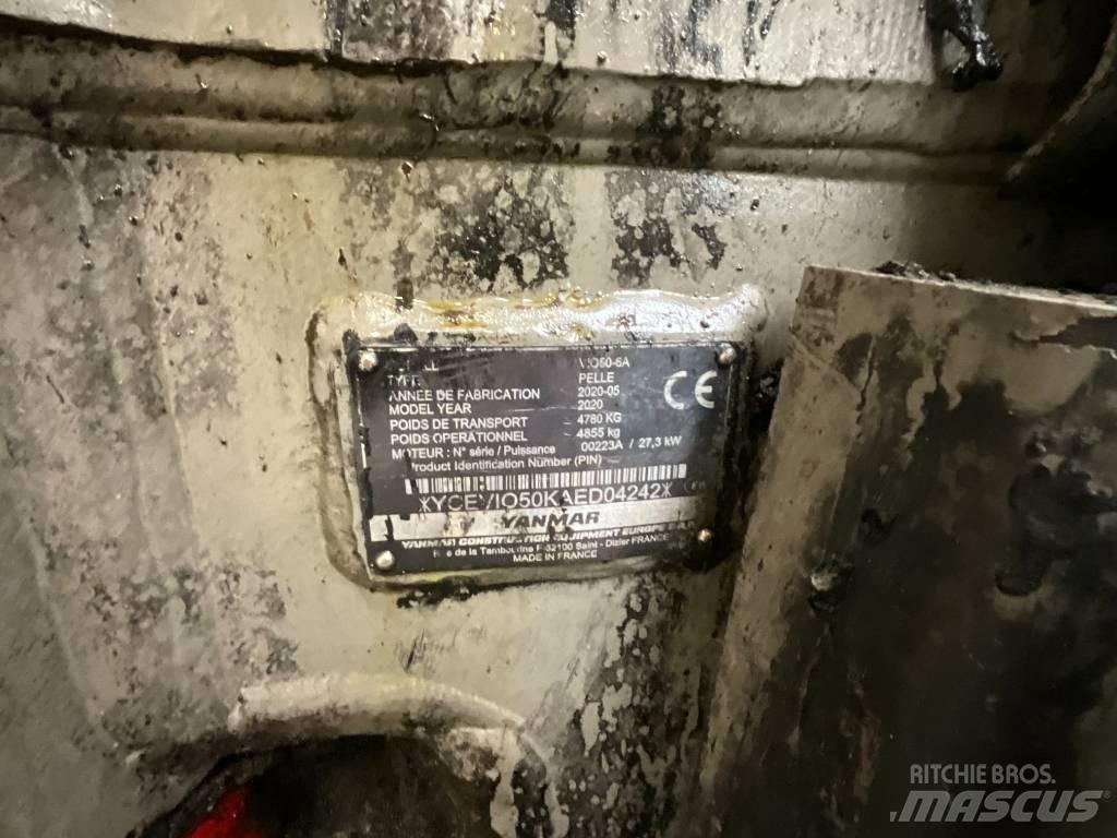 Yanmar Vio 50-6A 소형 굴삭기 7톤 미만