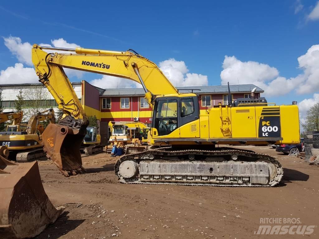Komatsu PC 600 LC-8K 대형 굴삭기 29톤 이상
