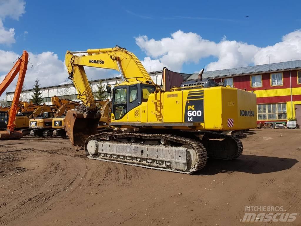 Komatsu PC 600 LC-8K 대형 굴삭기 29톤 이상