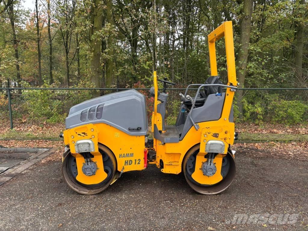 Hamm HD12 VV 트윈 드럼 롤러