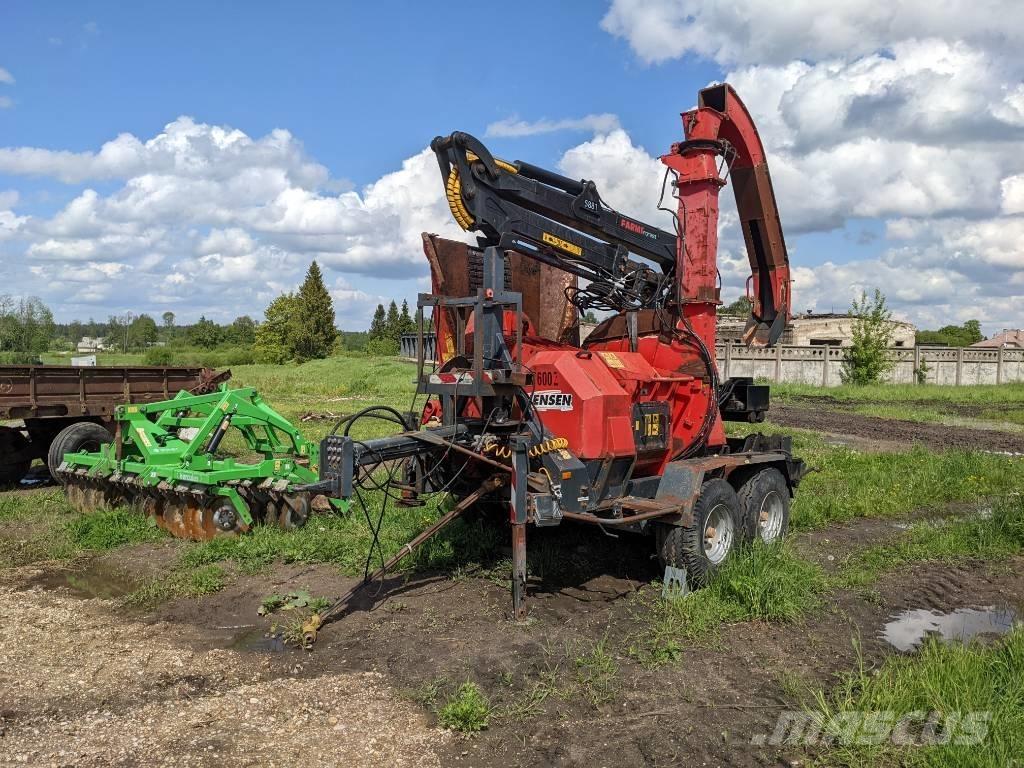 Jensen JT600Z 톱밥제조기