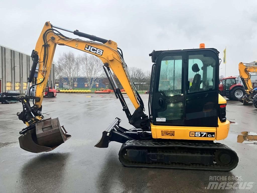 JCB 57C-1 소형 굴삭기 7톤 미만