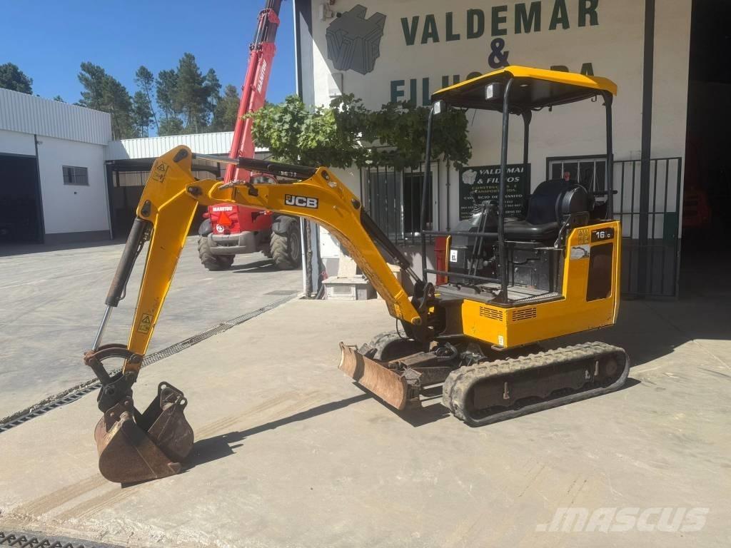 JCB 16 C-1, 1700Kg 소형 굴삭기 7톤 미만