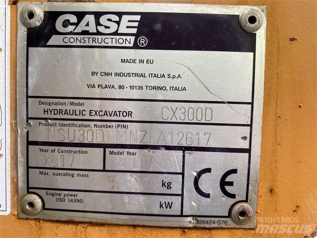 CASE CX300D 대형 굴삭기 29톤 이상