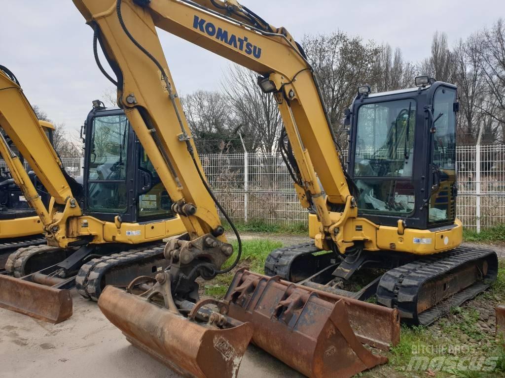 Komatsu PC55MR-5 소형 굴삭기 7톤 미만