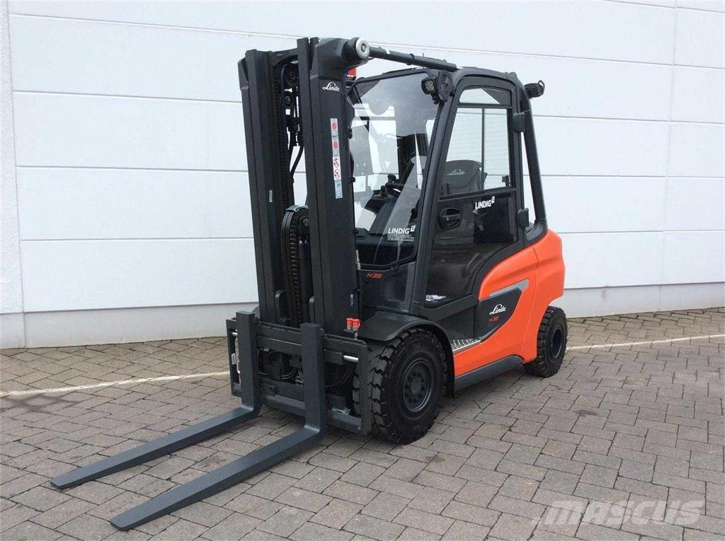 Linde H35D 디젤 지게차