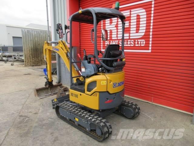 XCMG XE 18 E 소형 굴삭기 7톤 미만