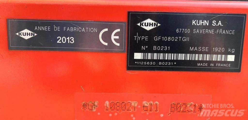 Kuhn GF 10802 T G II 갈퀴 및 테더