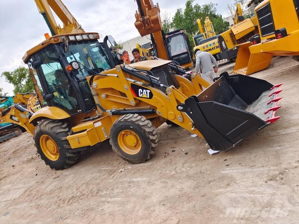 CAT 420 F 백호로더