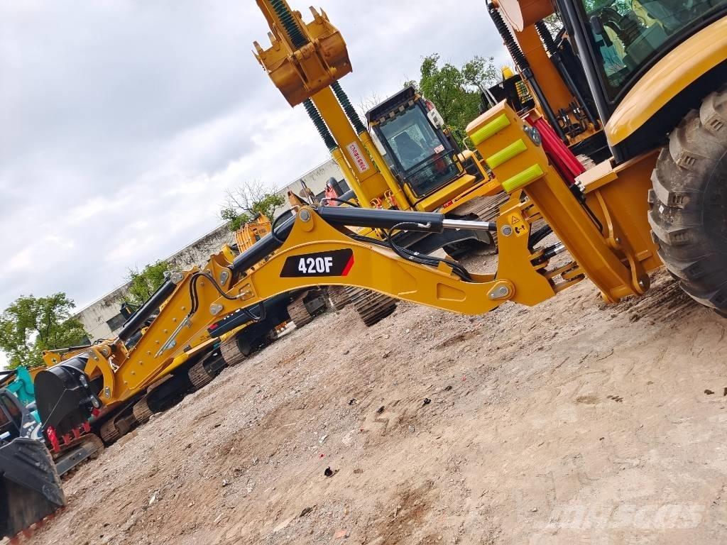 CAT 420 F 백호로더