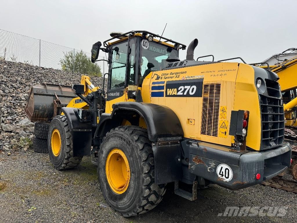 Komatsu WA 270-8  휠로우더