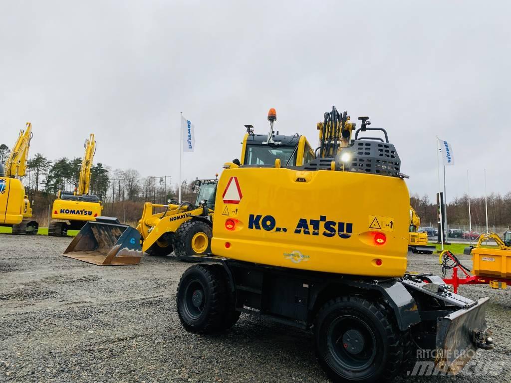 Komatsu PW148-11  휠 굴삭기