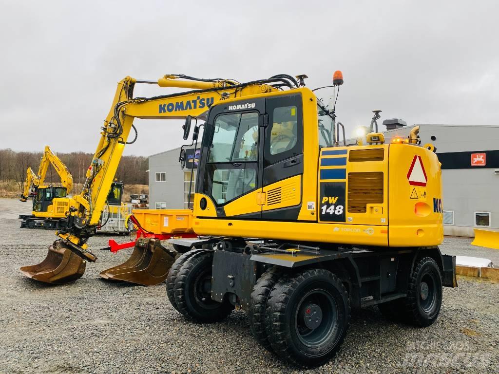 Komatsu PW148-11  휠 굴삭기