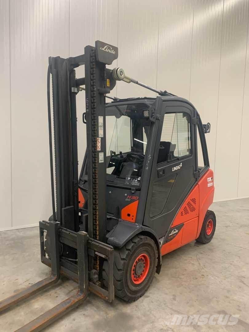 Linde H30D 디젤 지게차