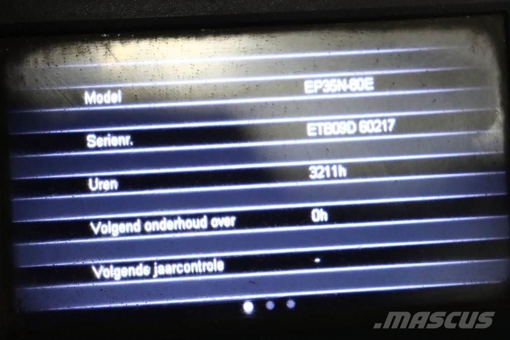 CAT EP35N 전동 지게차