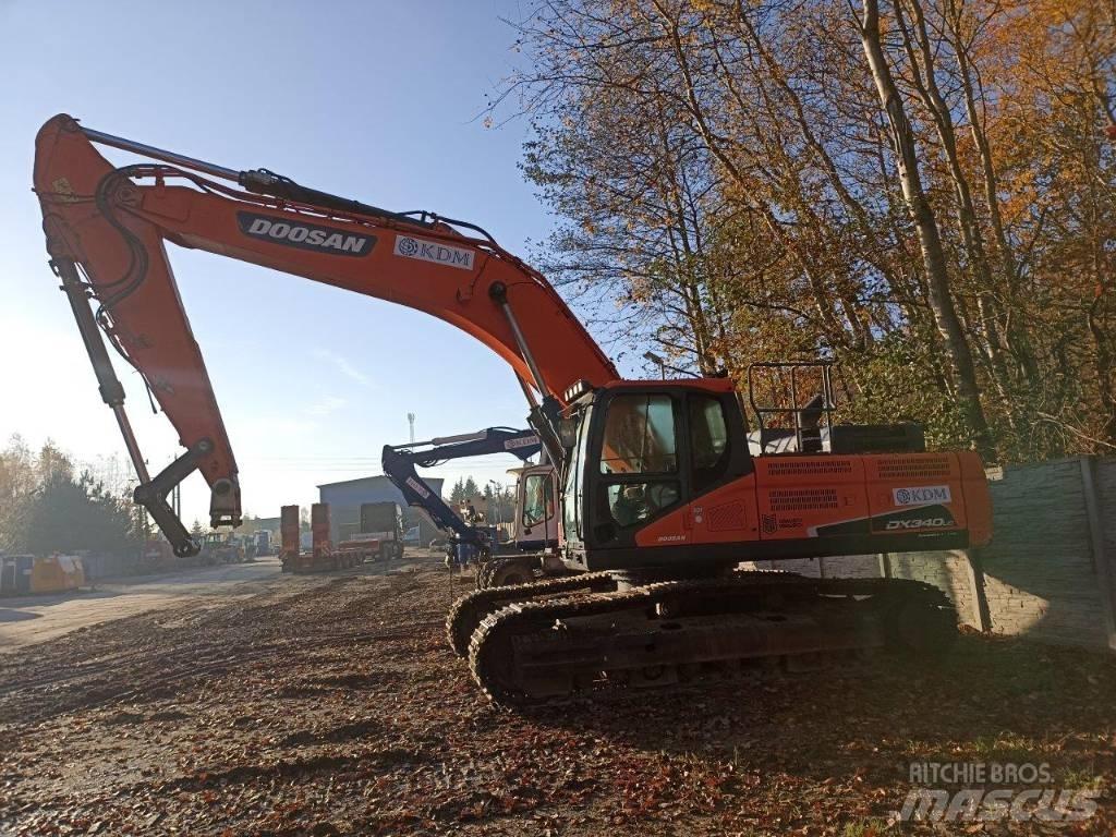 Doosan DX340LC-5 백호로더