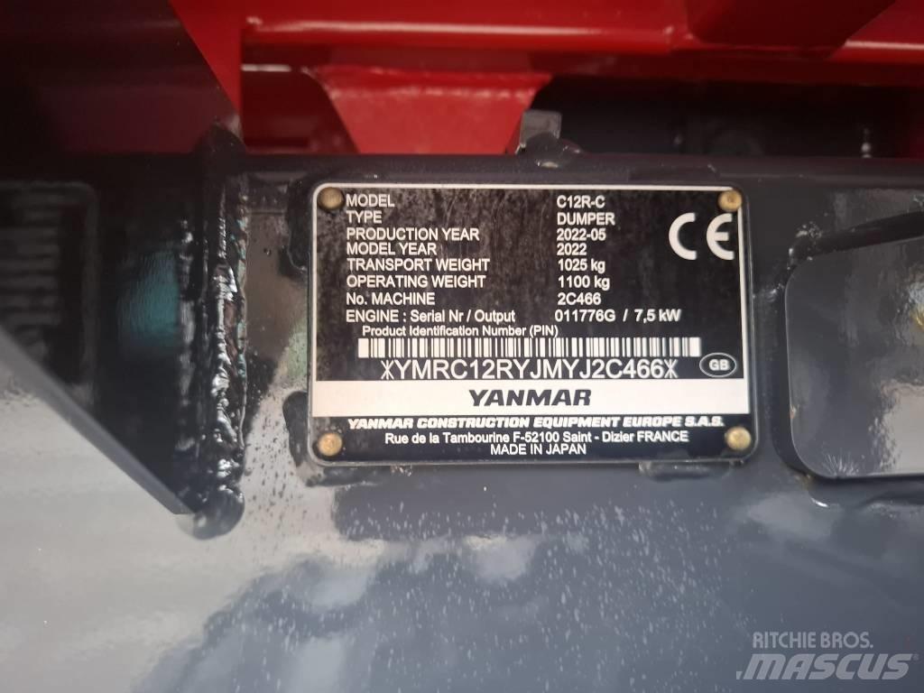 Yanmar C 12 R-C 건설현장 덤프트럭