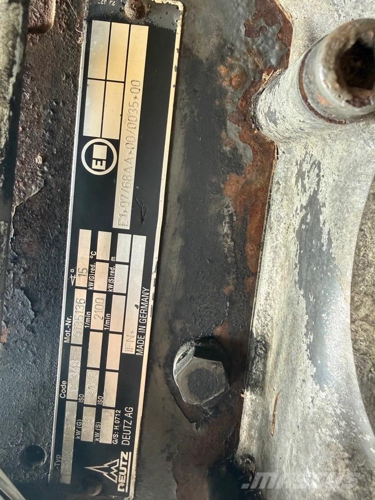 Deutz BF8M1015 C 엔진